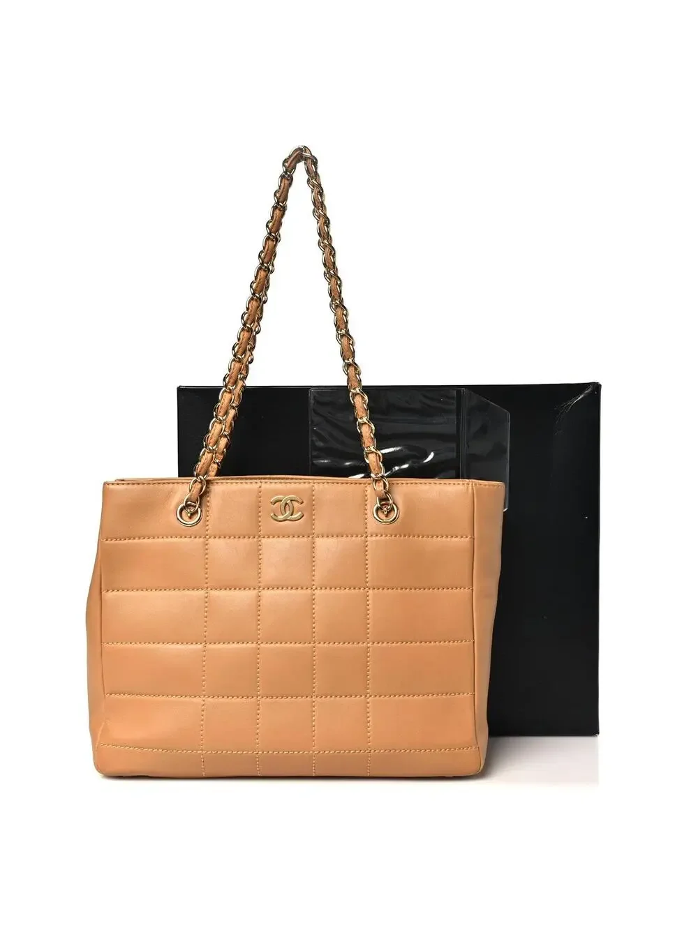 Chanel Lambskin Square Quilted Tote #340237C89B